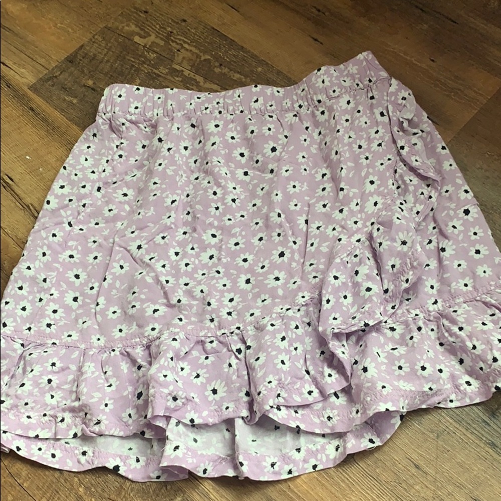 H&M mini flower skirt